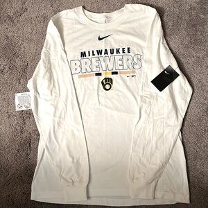 Men’s NWT Brewers Long Sleeve